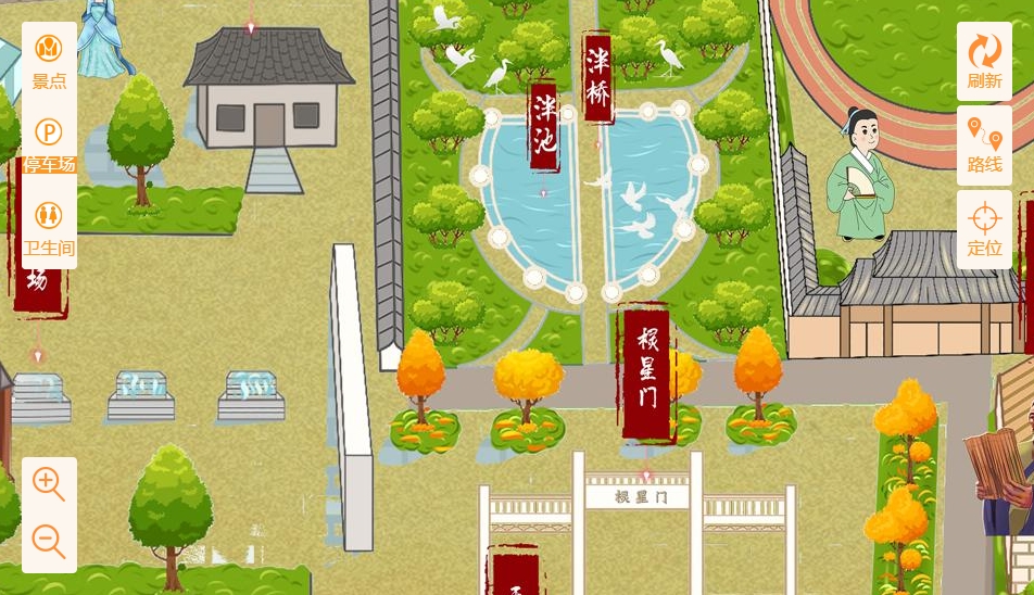 平乡手绘地图景区语音讲解导览系统：智慧景区建设的基石